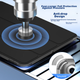 Чехол-подставка для iPad 7, 8 и 9 поколения 10.2 дюйма 2019-2021, трехсекционный, противоударный, мягкий, с функцией сна и пробуждения, черный - изображение 8