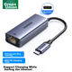 Сетевой адаптер Ugreen 60550 / USB Type-C / Gigabit Ethernet / Gold - изображение 2