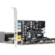 Звуковая карта MOGE MC2208 внутренняя PCIe x1 с 8-канальным выходом, для музыки, фильмов и игр - изображение 3