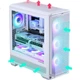 Корпус для материнской платы PHANTEKS G400A белого цвета, формат ATX, с боковыми панелями из стекла и системой водяного охлаждения (4 вентилятора 140 мм / сетчатая панель / поддержка водяного охлаждения 360 мм / 5090). - изображение 2