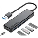 USB-хаб Lenovo 3.0 на 4 порта, высокоскоростной, с удлинительным кабелем, для ноутбука и настольного ПК - изображение 1