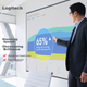 Беспроводной презентер Logitech Spotlight, указка для презентаций PPT, перелистывание страниц, увеличение и фокусировка на ЖК-экране, золотой - изображение 6