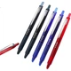 Ручка гелевая PILOT Weibao Black Knight LVKN-15F 0.7 мм с выдвижным стержнем, черная, 10 шт - изображение 2