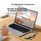 Док-станція Acer Type-C 7 в 1 з Ethernet і картридером SD/TF - зображення 5