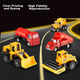 Набор машинок BAOLE STAR TOYS «Пожарная техника» из металла, для мальчиков 3-6 лет - изображение 6