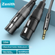 Аудиокабель ZHENWEI Mini Jack 3.5 мм - 2 x XLR мама, 10 м (ZW-YPX335) - изображение 2