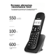 Телефон беспроводной PHILIPS DCTG182 стационарный DECT с громкой связью, черный - изображение 9