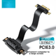 Райзер ZHENWEI ZW-PCIE25 PCI-E x1 3.0, 30 см - изображение 2