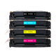 Картридж с тонером PRINT-RITE CF510A, совместимый с принтерами HP 204A, HP M154a, M180n, M180fw, M154nw, M181fw. Картридж с чипом, большая емкость, 4 цвета. - изображение 2