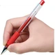 Ручка Uni Mitsubishi UMR-1 Financial Pen 0.38 мм, гелевая, для студентов (сменный стержень UMR-1), красная, упаковка из 10 штук. - изображение 2
