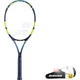 Теннисная ракетка Babolat для начинающих, тренажер для одиночной игры, свежий зеленый цвет [с предварительно натянутыми струнами] - изображение 2