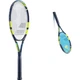 Теннисная ракетка Babolat для начинающих, тренажер для одиночной игры, свежий зеленый цвет [с предварительно натянутыми струнами] - изображение 3