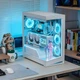 Корпус для настольного компьютера PHANTEKS NV5S белого цвета, без стоек, с панорамным обзором, форм-фактор E-ATX (поддержка водяного охлаждения 360 мм / двойной кабель RGB ARGB / Type-C 3.1 / совместимость с RTX 4080 Super) - изображение 6