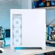 Корпус для настольного компьютера PHANTEKS NV5S белого цвета, без стоек, с панорамным обзором, форм-фактор E-ATX (поддержка водяного охлаждения 360 мм / двойной кабель RGB ARGB / Type-C 3.1 / совместимость с RTX 4080 Super) - изображение 8