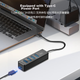 Хаб Chuanyu USB Type-C 3.2 Gen2 на 4 порта, 10 Гбит/с, с питанием Type-C - изображение 7