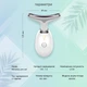 Мікрострумовий масажер для ліфтингу обличчя та шиї ES-1081 5 в 1 (EMS, LED-терапія, термомасаж) - зображення 6