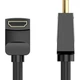 Кабель Vention HDMI M - M, 1.5 м, V2.0, 4K 60Гц, кут 90°, PVC Black (AARBG) - зображення 2