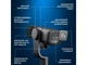 Микрофон для компьютера проводной Logitech G Yeti Studio Active Dynamic XLR Broadcast Microphone with ClearAmp Black (988-000565) - изображение 2