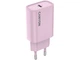 Мережевий зарядний пристрій Canyon OnCharge 30CL 1xPD Type-C 30W Pink (CNE-CHA30CLPK) - зображення 1