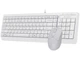 Клавіатура+миша A4tech F1512 (White) - зображення 4