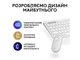 Клавіатура + миша бездротова Logitech Pebble 2 Combo White Wireless (920-012240) - зображення 2