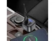 FM модулятор HOCO E67 Fighter QC3.0 18W car BT FM transmitter Black (6931474762122) - изображение 3