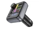 FM модулятор BOROFONE BC50 Ascenso PD20W+QC3.0 car BT FM transmitter Black (6941991115257) - изображение 4
