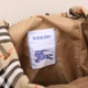 Женский рюкзак Burberry бежевый с коричневым цвет артикул 76590 - изображение 9