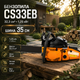 Бензопила цепная CS33EB 323 см3 шина 35 см для обрезки деревьев заготовки дров ухода за садом и строительных работ - изображение 1