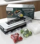 Вакууматор для продуктов Rainberg RB-2335 Черный (Бытовой вакуумный упаковщик для продуктов и соответствий со сварочной планкой и пакетами в комплекте) - изображение 6