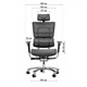 Офісне ергономічне крісло GT Racer X-801A Dark Gray (W10-1) - зображення 2