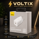 Швидкий зарядний пристрій Baseus Super Si Quick Charger 1C 25 W White (CCSUP-B02) мережеве заряджання Базеус Type-C - зображення 3