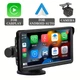 Портативная автомобильная магнитола с сенсорным экраном Wireless Carplay And Android Auto для автомобилей - изображение 1