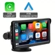 Портативная автомобильная магнитола с сенсорным экраном Wireless Carplay And Android Auto для автомобилей - изображение 3