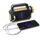 Фонарь переносной HS-8029-1-B, Power Bank, Li-Ion акб, 82 LED, солнечная батарея, USB зарядка - изображение 2