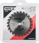Циркулярный пильный диск по дереву YATO YT-60590 165×16×2.2×1.5 мм, 24 зубца для продольного и поперечного пиления - изображение 2