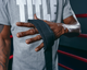Бинты для бокса TITLE Boxing Semi Elastic 210 дюймов с амортизирующей подкладкой 12 мм черные(PP_F7788C34A56C) - изображение 6
