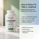 Добавка премиум-класса для кровотока и выработки оксида азота PRISTINE'S L-Arginine 1000mg 180 капсул - изображение 5