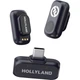 Беспроводная микрофонная система Hollyland Lark A1 Combo Space Gray (2TX+USB-C RX + Lightning RX) с зарядным кейсом - изображение 2