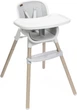 Krzesełko do karmienia Chicco Zest Plus Wooden szare (8058664182985) - obraz 1
