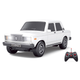 Радиоуправляемая машинка Lada ВАЗ 2107 1:12 на пульте управления, RC модель автомобиля, свет фар, аккумулятор, USB зарядка - изображение 3