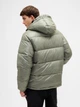 Мужская стеганая куртка GAP 1160270142 (Зеленый XL) - изображение 2