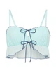Комплект белья Victoria's Secret Pink бюстгальтер и трусики танга 1161224697 (Голубой XS) - изображение 6