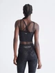 Спортивное топ Calvin Klein топ с декоративными бретелями 1159794544 (Черный, XL) - изображение 2