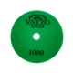 Круг алмазний полірувальний VATZO Wet КВІТКА D100x3x15 P1000 (03-31000) - зображення 2