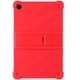 Защитный чехол Deexe Silicone Kickstand для Samsung Galaxy Tab A9 Plus (X210/216) - Red - изображение 1