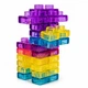 Силиконовый конструктор Magic Gummy Bloc 28 деталей мягкие цветные блоки для детей - изображение 2