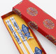 Палочки для еды "Пруд с рыбками" 2 пары керамические - изображение 1
