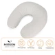 Подушка для путешествий №8221 Velvet Line 28-0001 White 30*35*10 - изображение 3