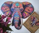 Деревянный пазл Milliwood Peace&Harmony Elephant Power 400 элементов 50622 (5906018050622) - изображение 3